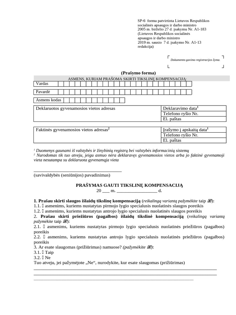 Prasymo Forma SP-6 | PDF