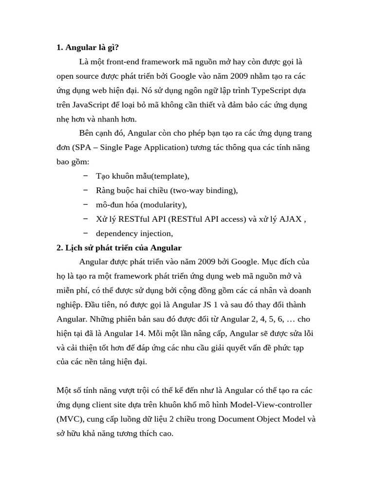 Angular Là Gì | PDF