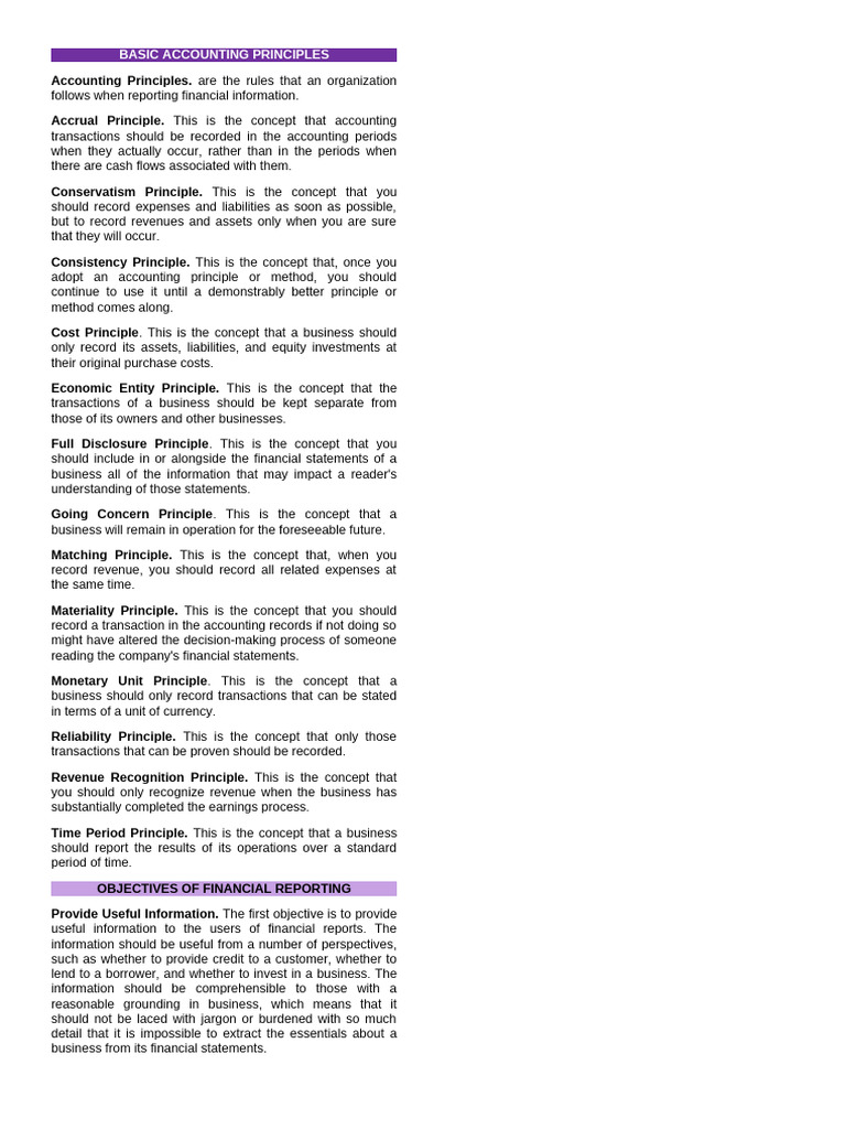 Basic Accounting Principles Pdf