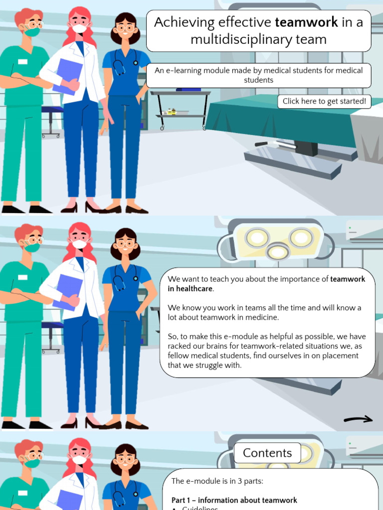 Achieving Effective Teamwork in A Multidisciplinary Team | PDF