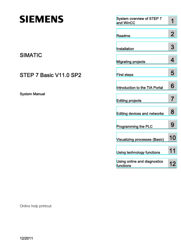 Step 7 Basic v11 Sp2 Enus En-Us | PDF