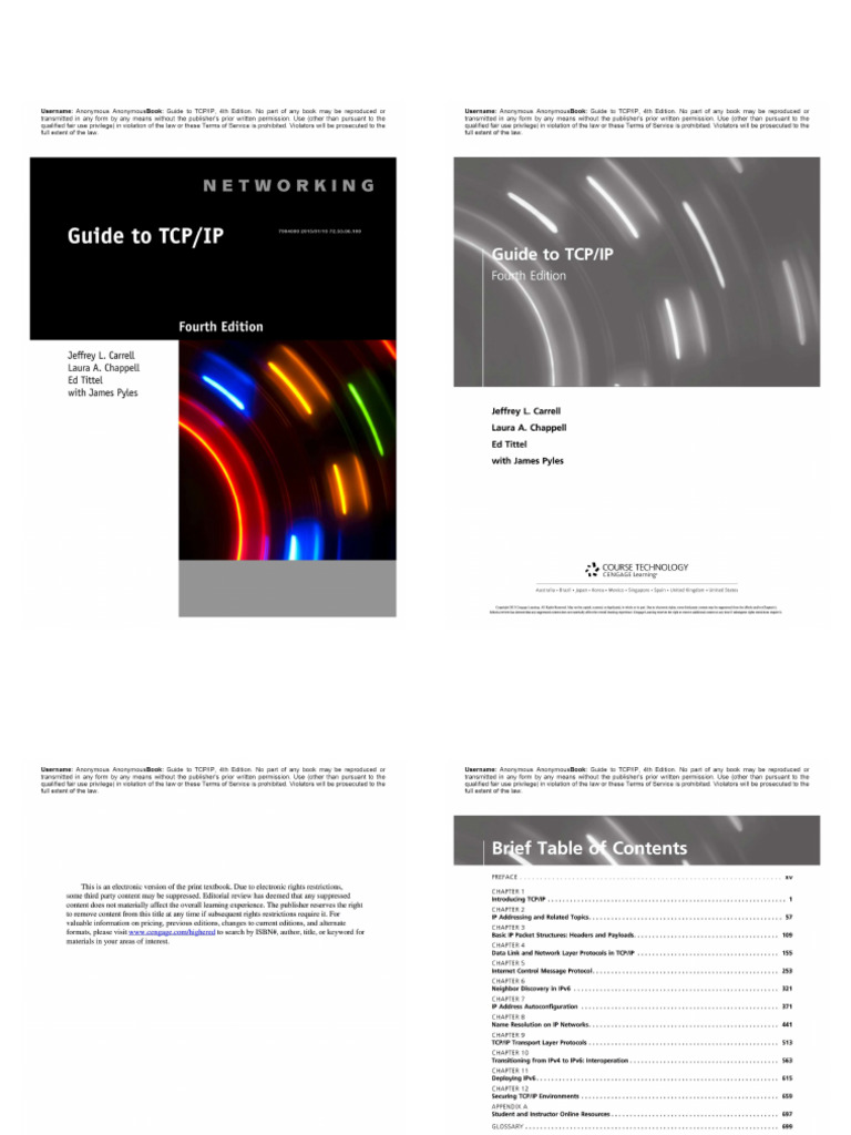 Tcpip Protocol Suite 4th Edition Pdf
