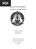 Download Depok Car Free Day Initiative by Muhamad Iman Usman SN77761871 doc pdf