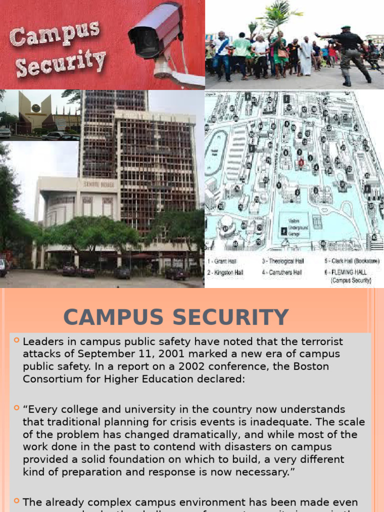 1... Campus and Site Security Survey | PDF