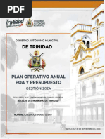 Modelo Informe de Gestión 2026 | PDF | Planificación | Presupuesto