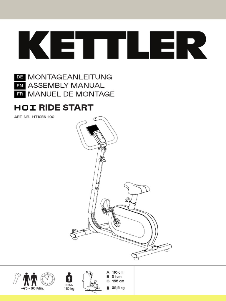 25.04.2024 HOI Ride START Manual - De-En-Fr | PDF | Screw | Technology ...