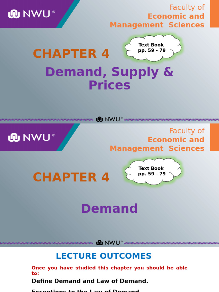 Chapter 4 Demand | PDF
