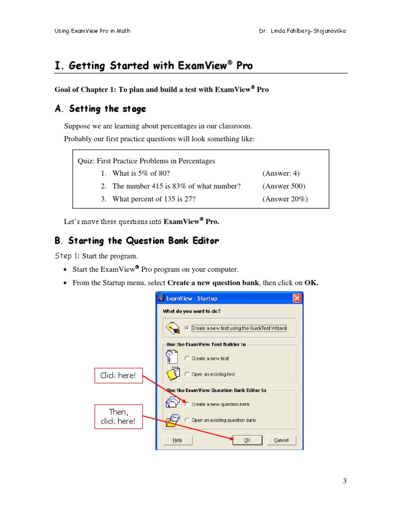 Math Teachers: ExamView Pro Guide | PDF | Integer | Computing