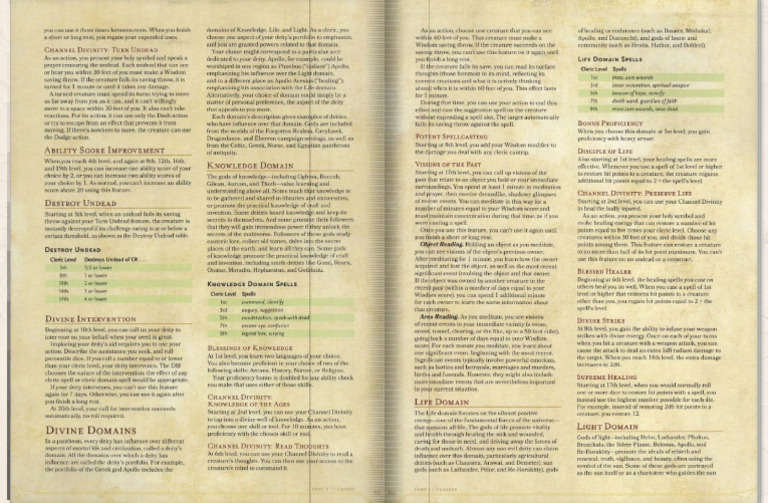 D D 5e Player S Handbook 10 Pdf