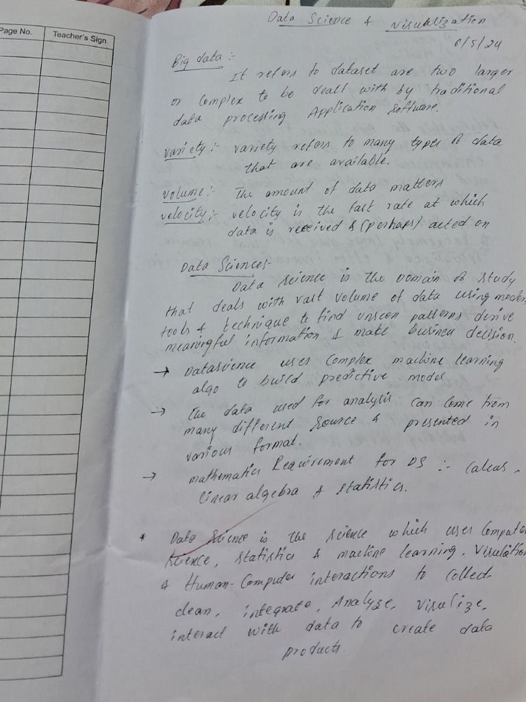 DSV Notes | PDF