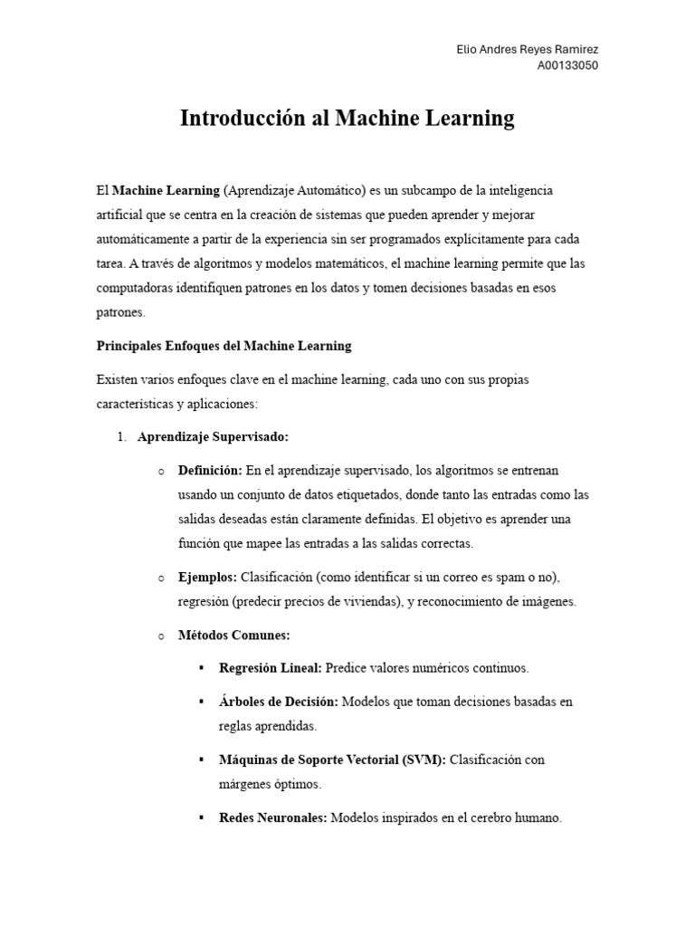 Machine learning pdf