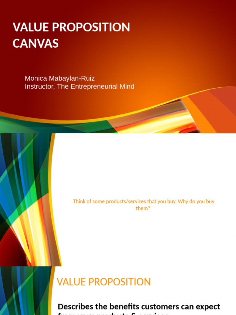 Value Proposition Canvas Tem V2 2 Pdf