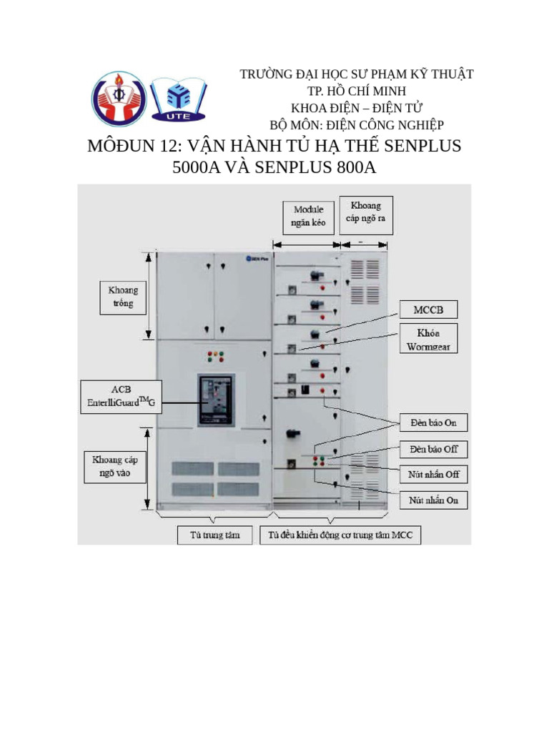 Vận hành tủ hạ thế Senplus | PDF