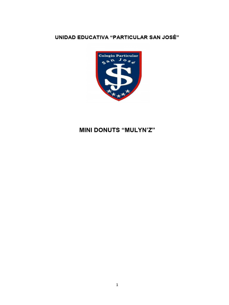 Mini Donas Pdf
