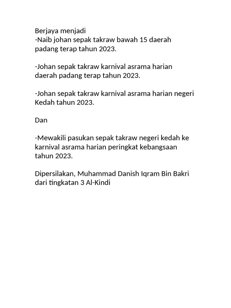 Danish Iqram 1 | PDF