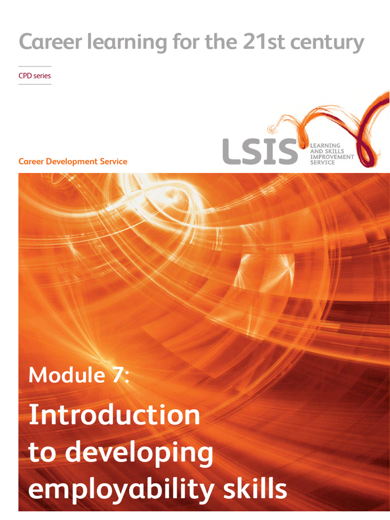 Develop emplaybility skills pdf