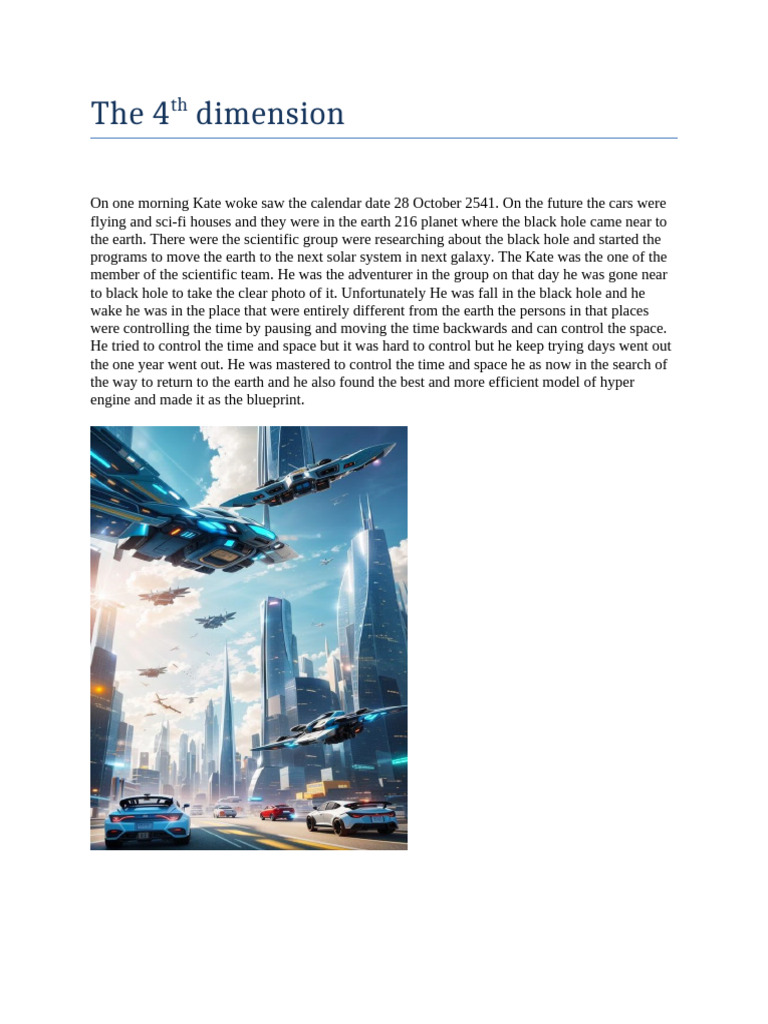 The 4th Dimension | PDF