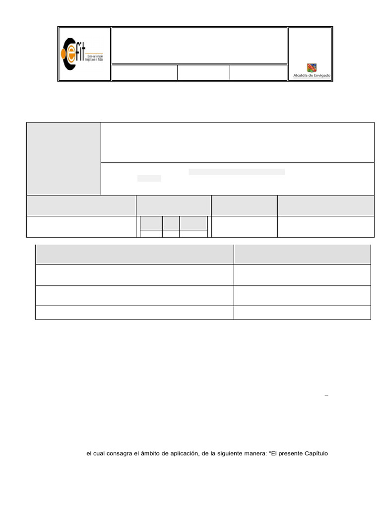 FO GJC - 030 - Version 03 - ACTA DE EVALUACION UNO | PDF