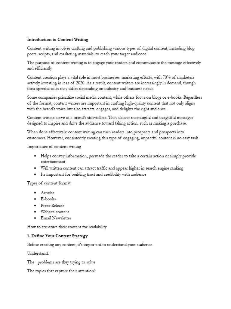 Content writing seo basics pdf search engine optimization search