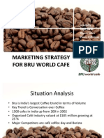 Presentation of Marketing Strategy For Bru World Café