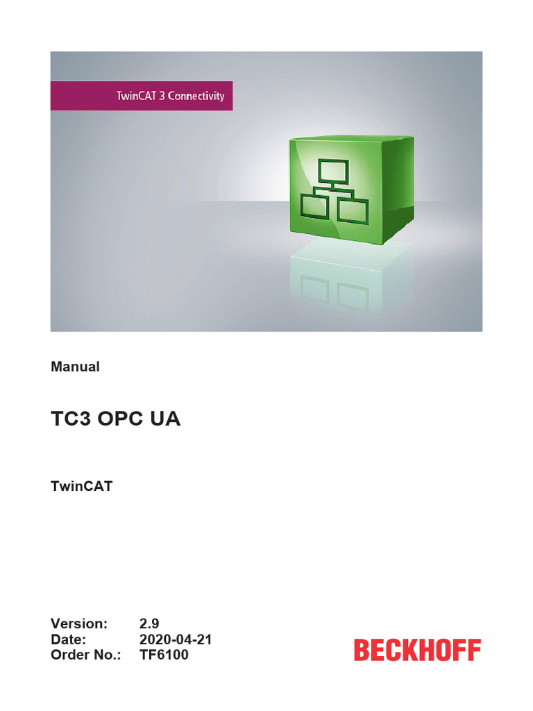 TF6100 TC3 Opc-Ua en | PDF