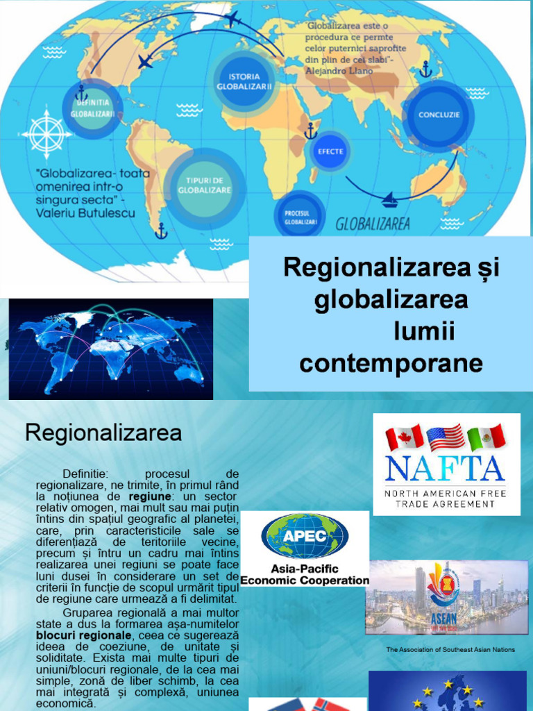 Regionalizare Globalizare | PDF