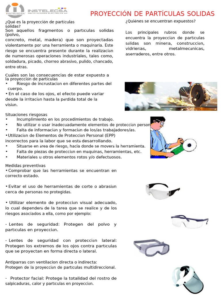 Proyeccion de Particulas Solidas | PDF