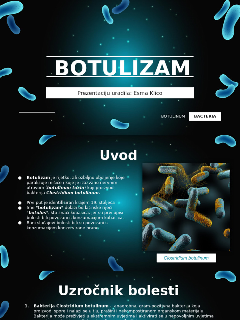 Botulizam PDF | PDF