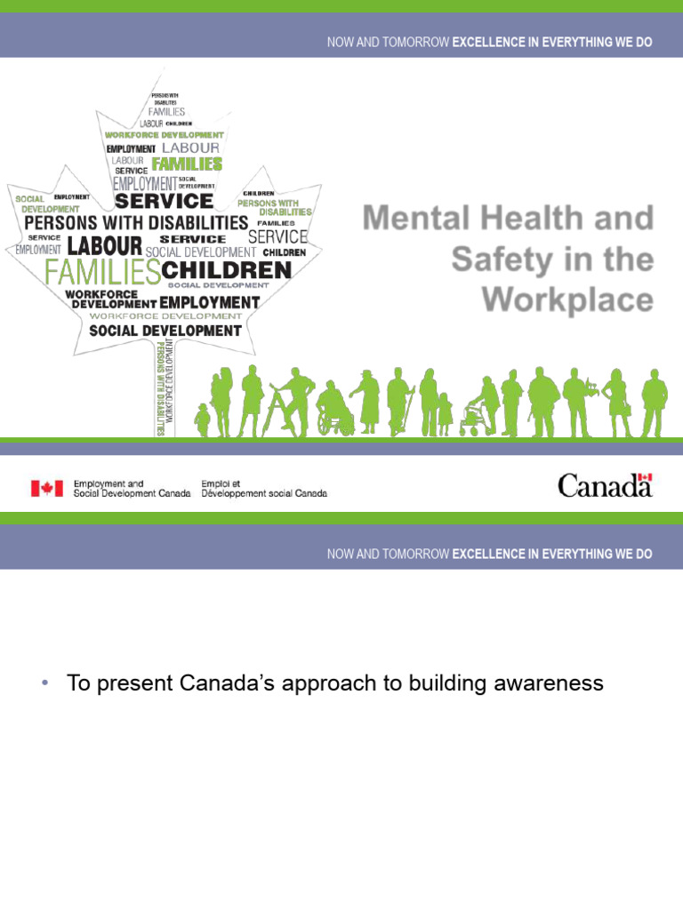 Mental Health And Safety In The Workplace Pdf