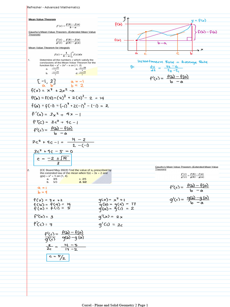 Advanced Math Initial Discussion | PDF
