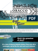 Tobacco Underground Gameshow Powerpoint
