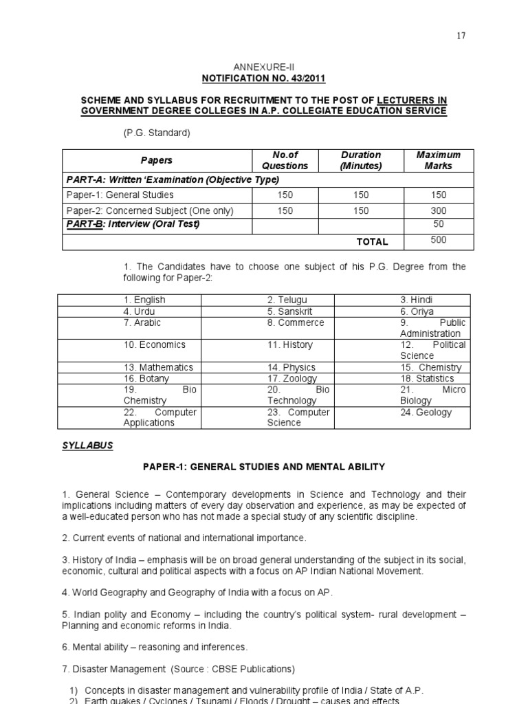Degree Lecturer Syllabus Cell (Biology) Atoms
