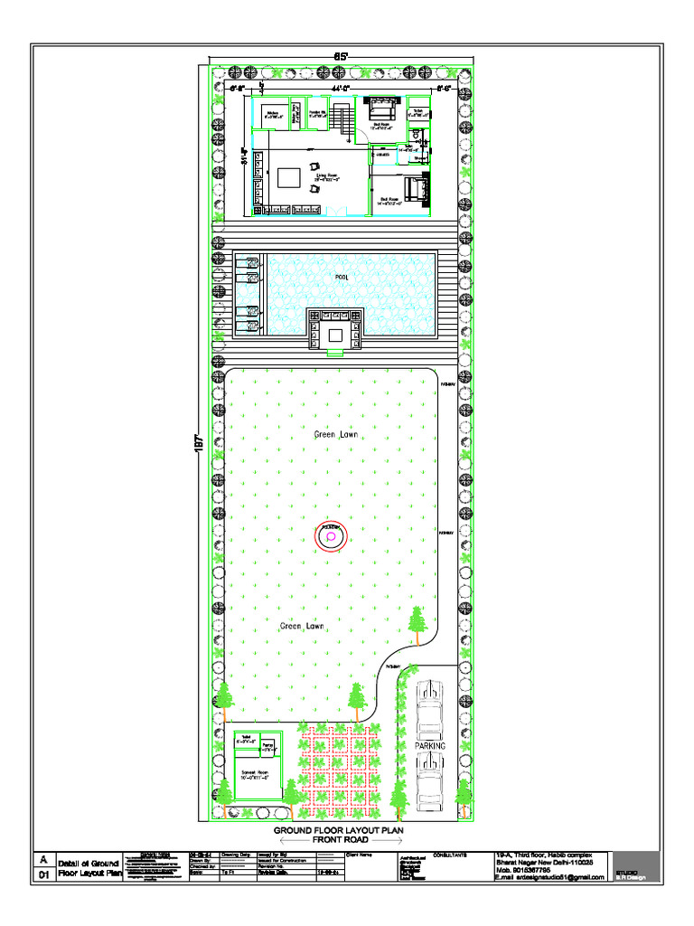 Farm House Layout | PDF