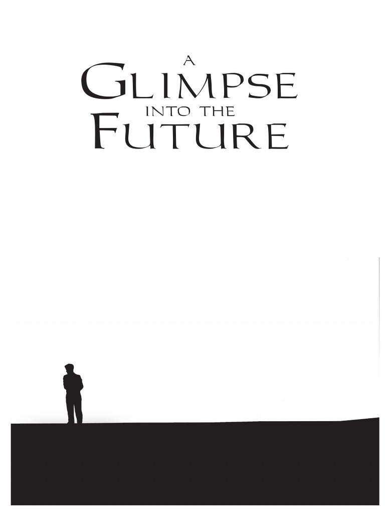 A Glimpse Into The Future PDF Jesus Great Tribulation