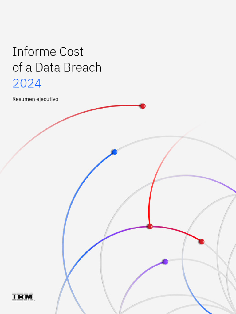 Informe cost of a data breach 2024 pdf
