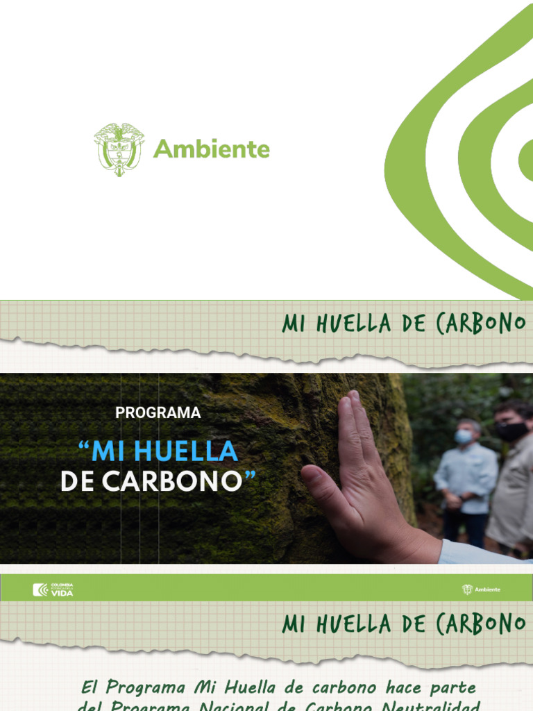 Presentación de Mi Huella de Carbono | PDF