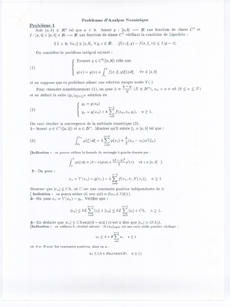 Problèmes | PDF