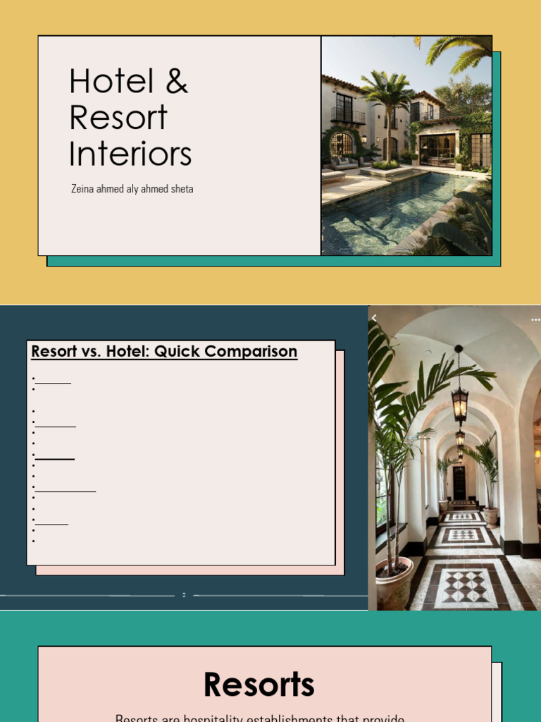 Hotel & Resort Interiors | PDF