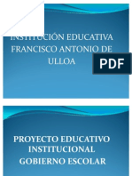 Diapositivas Gobierno Escolar Ulloa