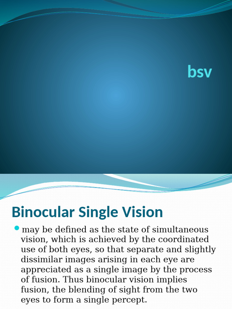 BSV | PDF