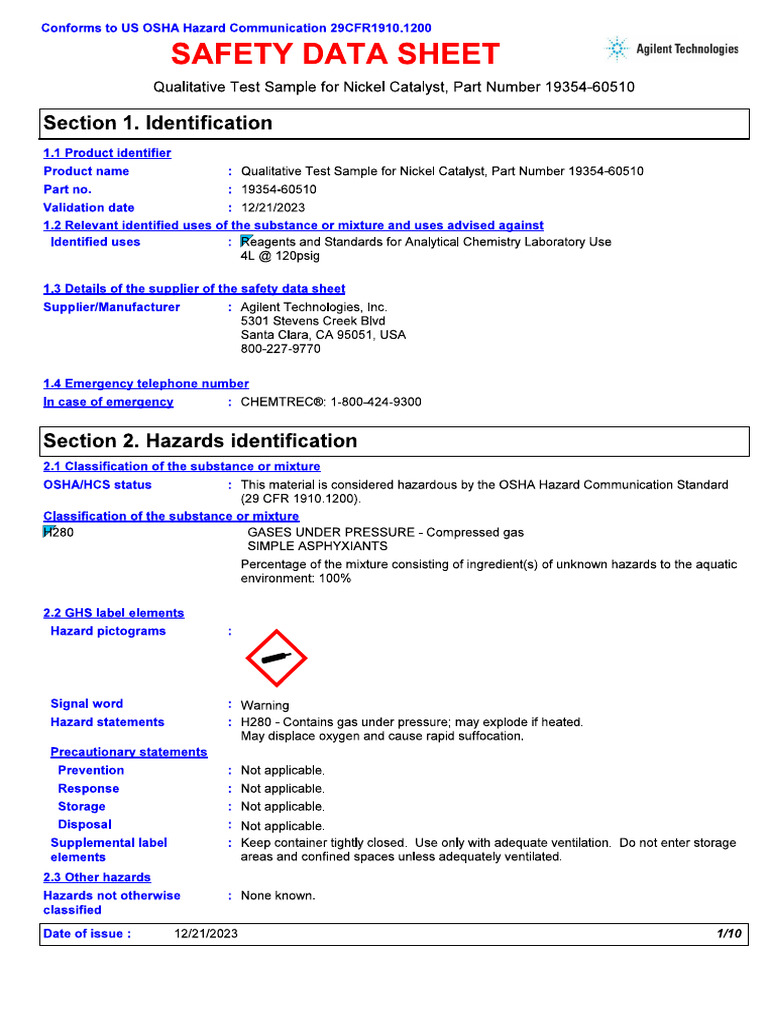 MSDS | PDF