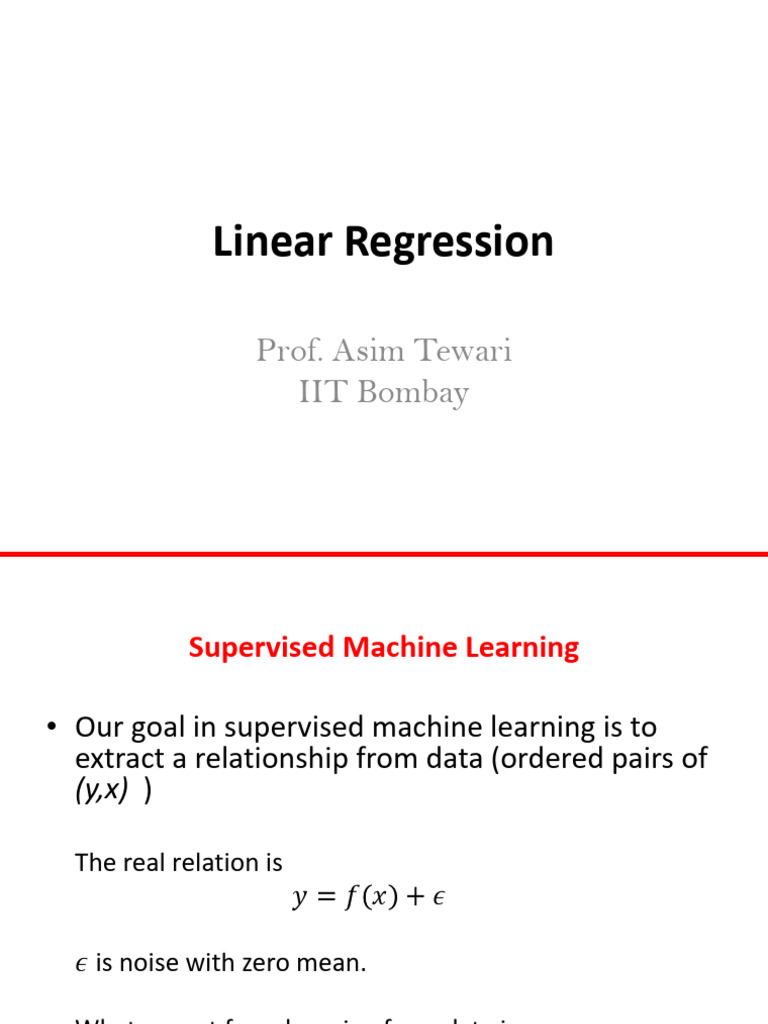 9_Linear Regression_1_2 | PDF