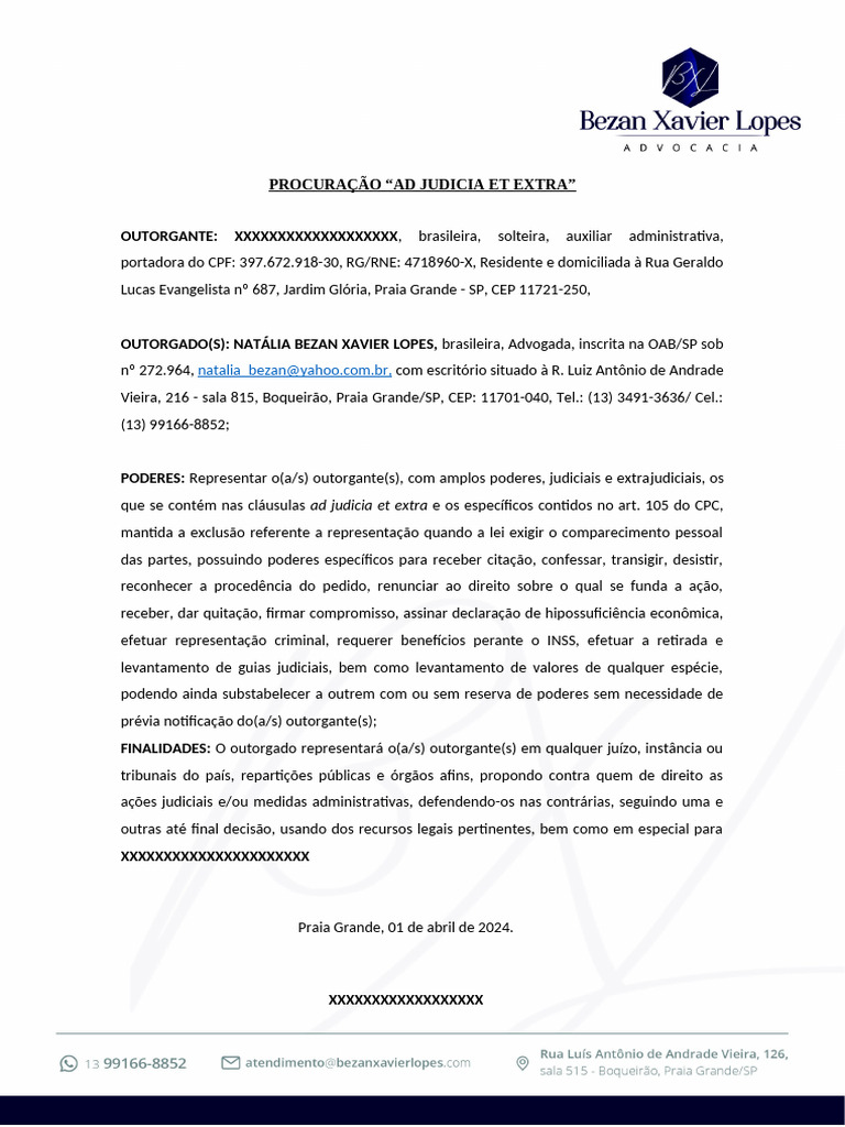 Modelo De Procuracao Para Energia Images And Photos Findermodelo De ...