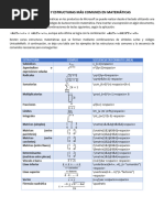 Símbolos Matemáticos y sus Significados | PDF