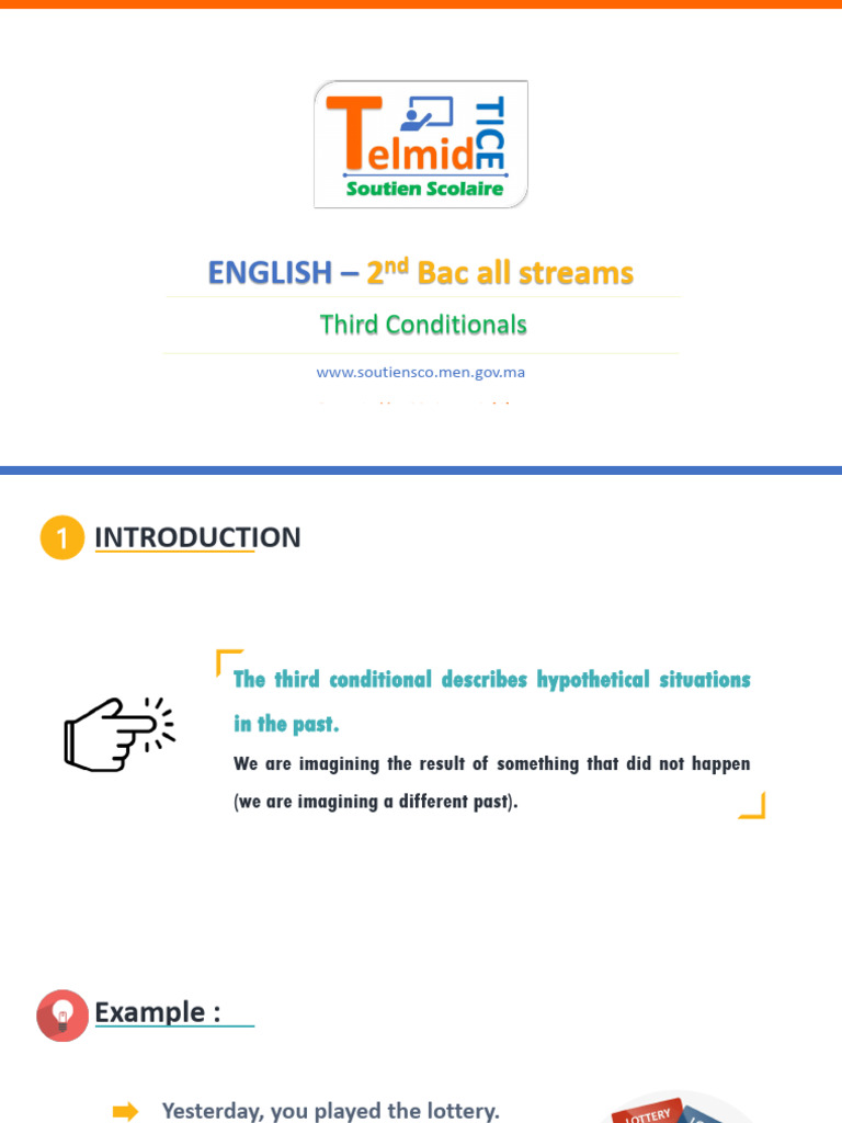 2BAC Conditional Type 3 | PDF
