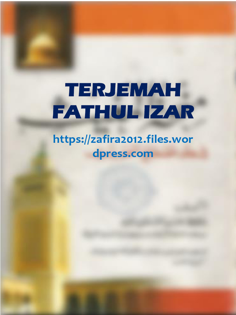 Terjemah Fathul Izar | PDF