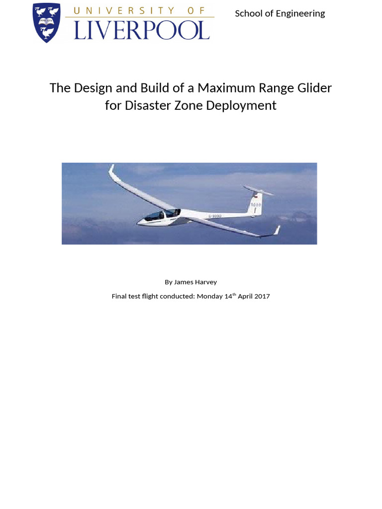 Glider Technical Note draft 1 | PDF