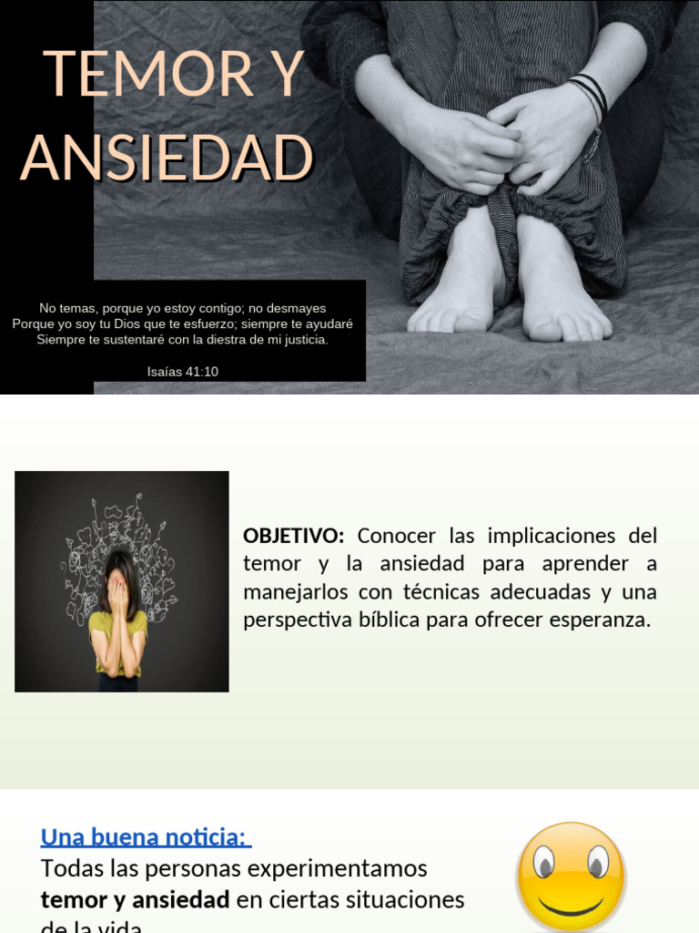 El Temor y Ansiedad 2024 | PDF | Ansiedad | Trastorno de ansiedad