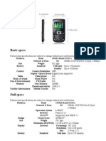 Basic Specs: Mpower TXT M369