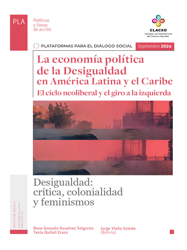 Crítica de la Desigualdad en América Latina | PDF | Desigualdad ...